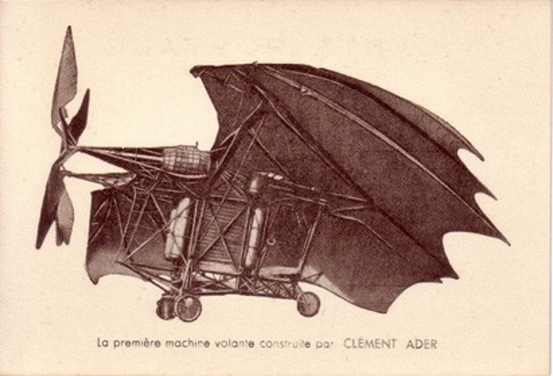 Invention de l'aéroplane
9 Octobre, 1890