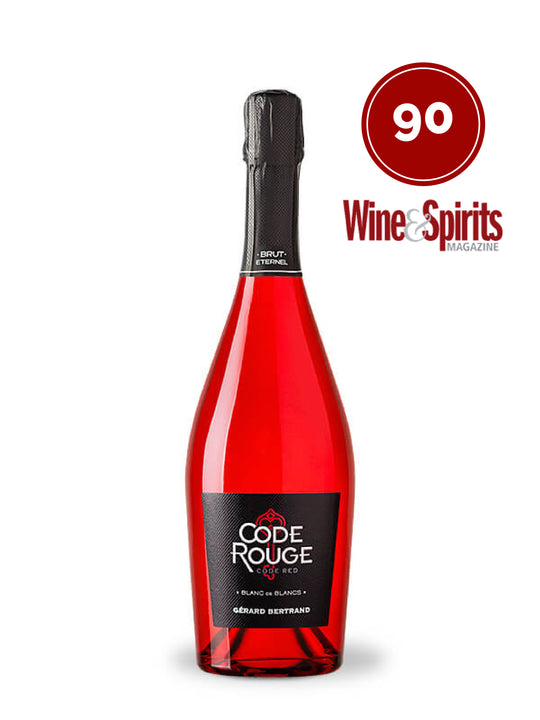 code rouge crémant de limoux blanc de blancs brut 90 wine spirits magazine